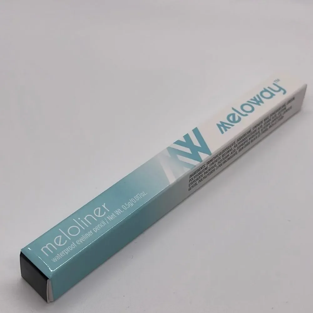 NIB Meloway Meloliner Waterproof Gel Eyeliner Pencil - Super Black
